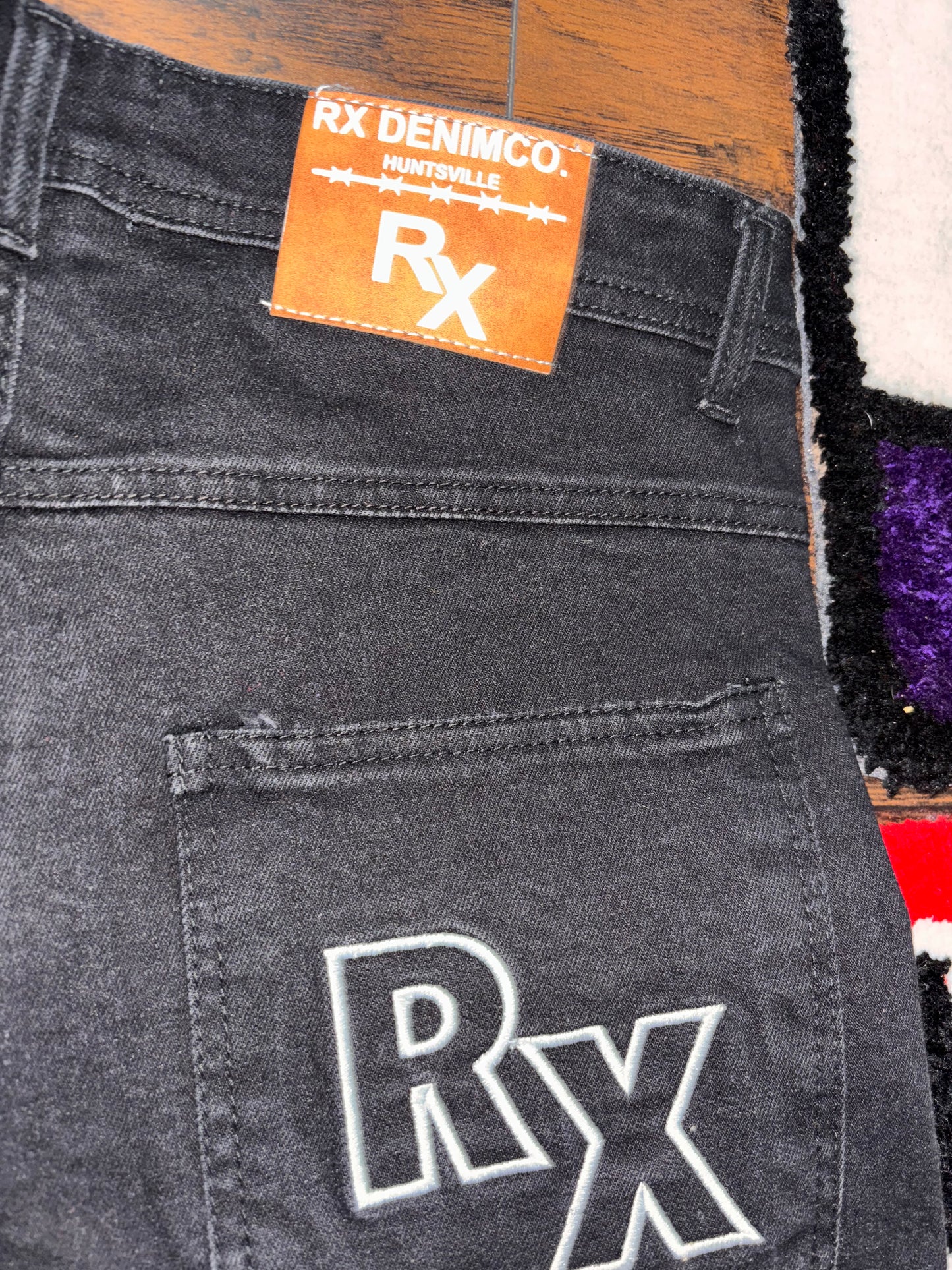 "Hands" Denim Jorts