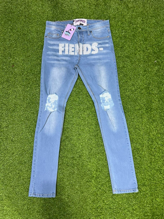 RX DENIM “FIENDS-“ PANTS